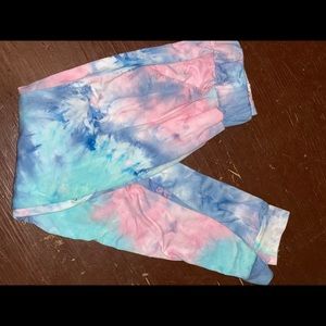 Tie dye joggers